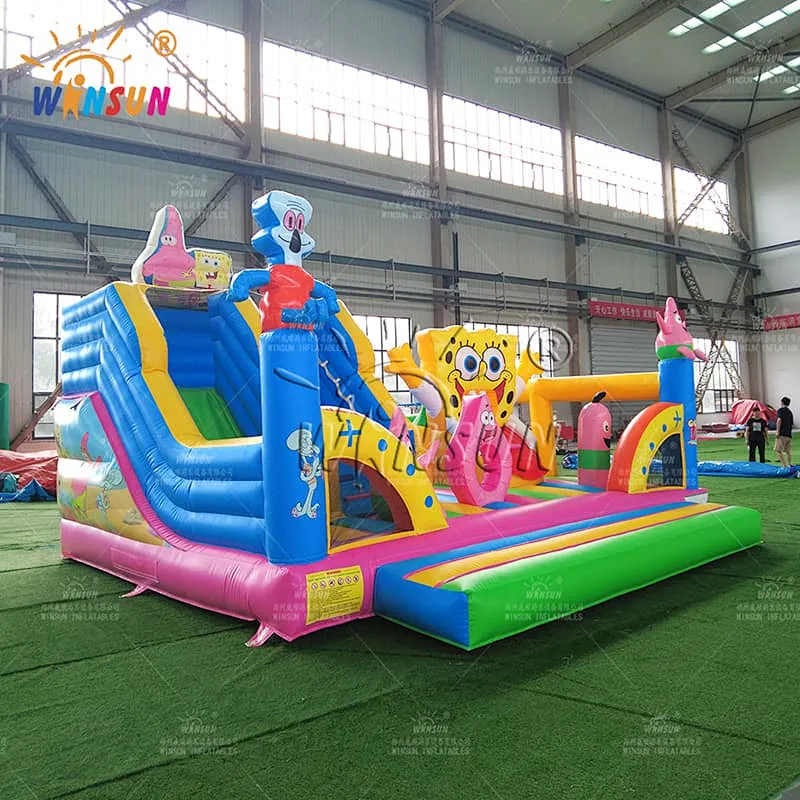 Spongebob Inflatable Playground